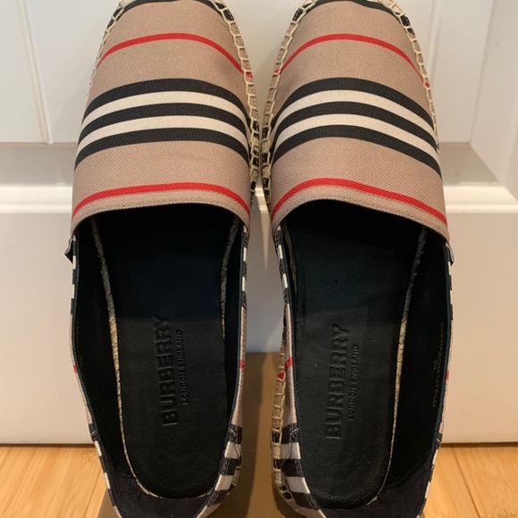 Burberry Alport Icon Stripe Espadrille Canvas - Picture 3 of 9